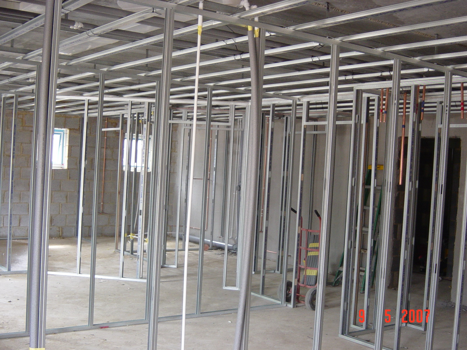 Internal Metal Stud Partition Systems